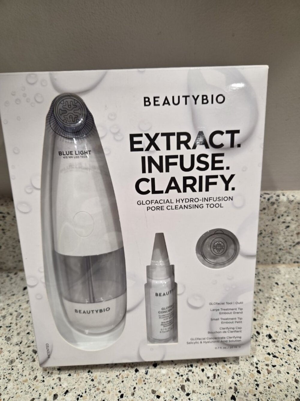 BeautyBio GLOfacial Hydro-Infusion Pore Cleansing Tool